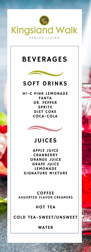beverages